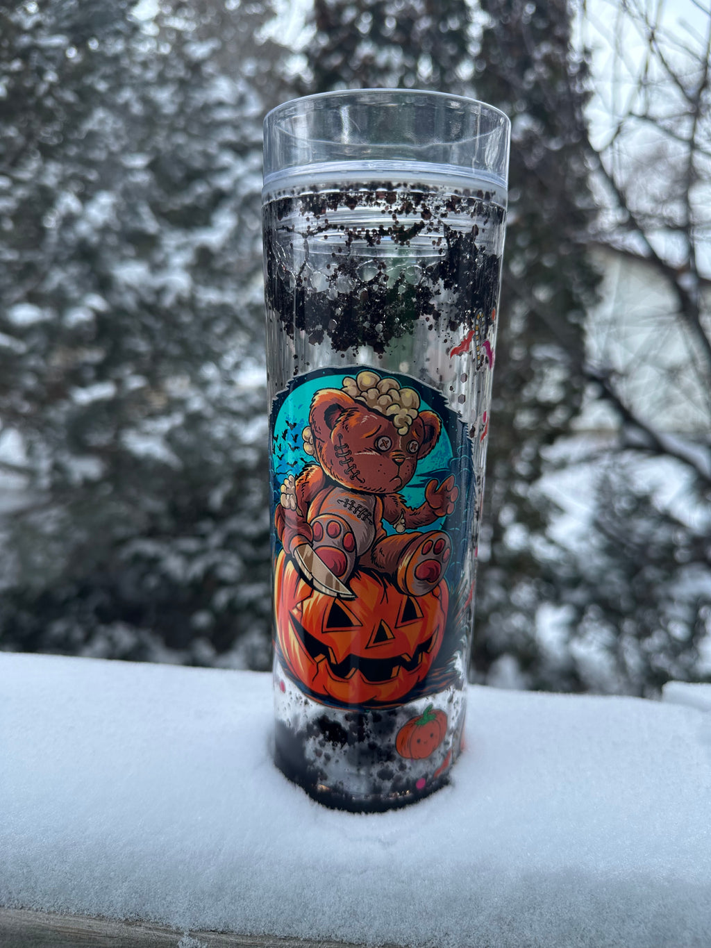 Snow-globe tumblers