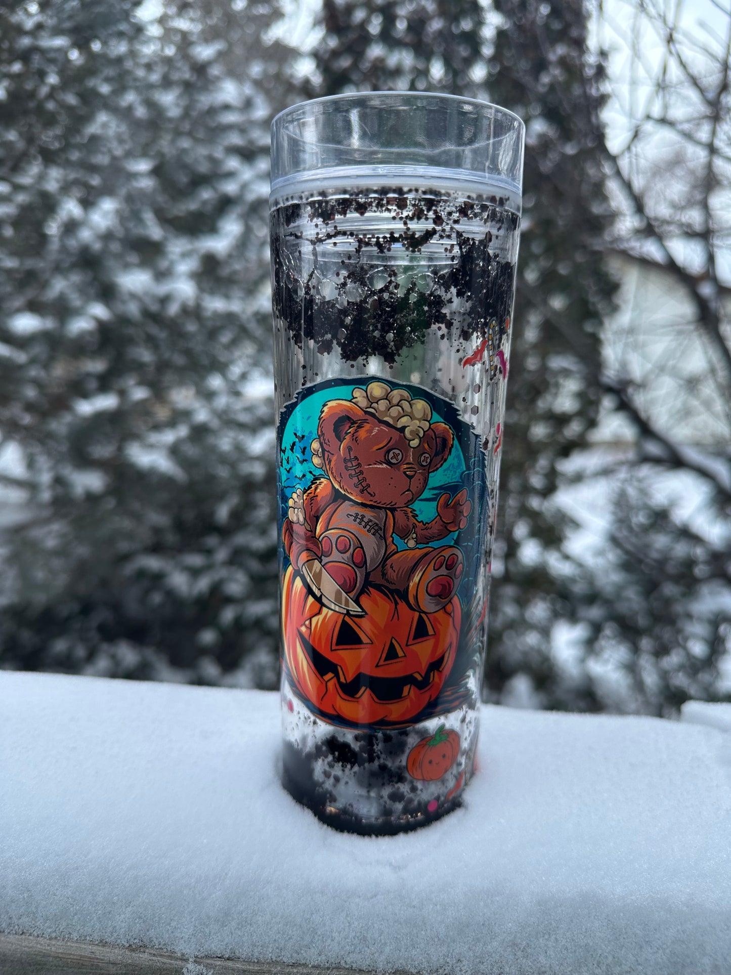 Snow-globe tumblers