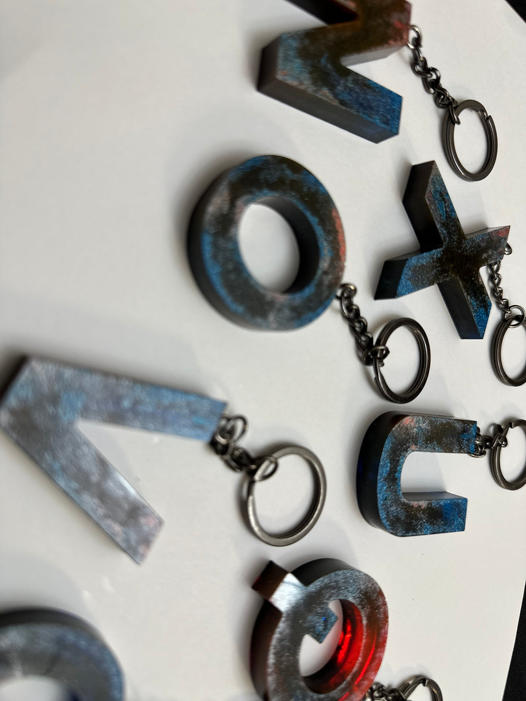 Resin keychain