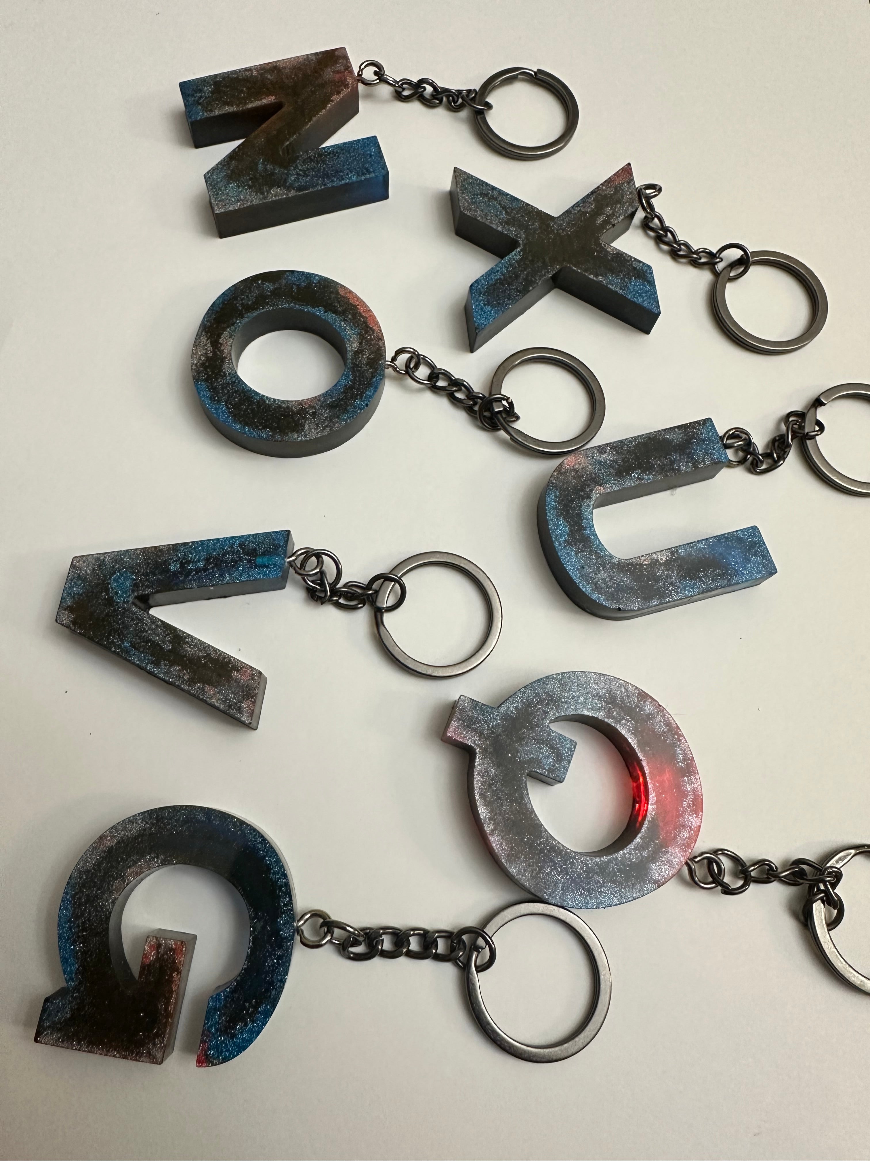 Resin keychain