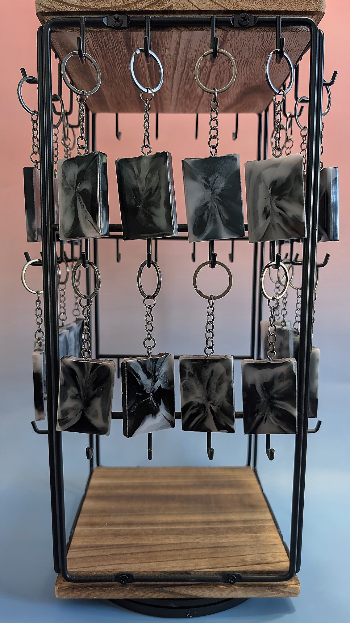 Resin keychains