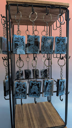 Resin keychains