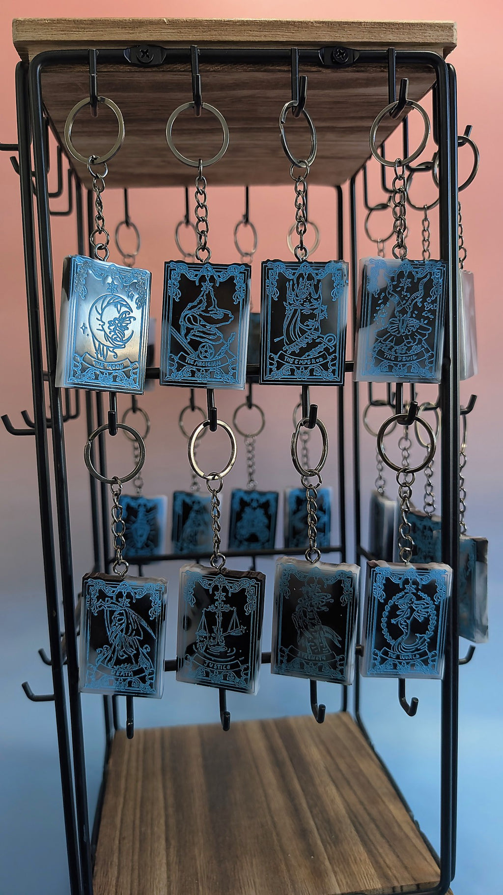 Resin keychains