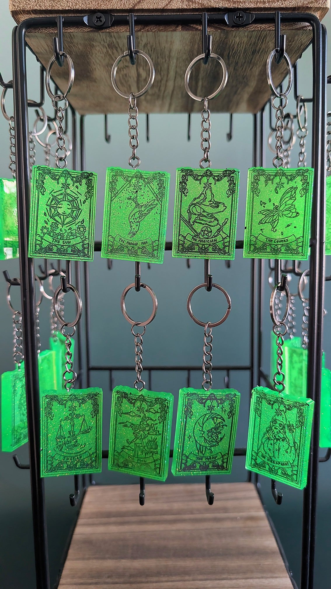 Resin keychains
