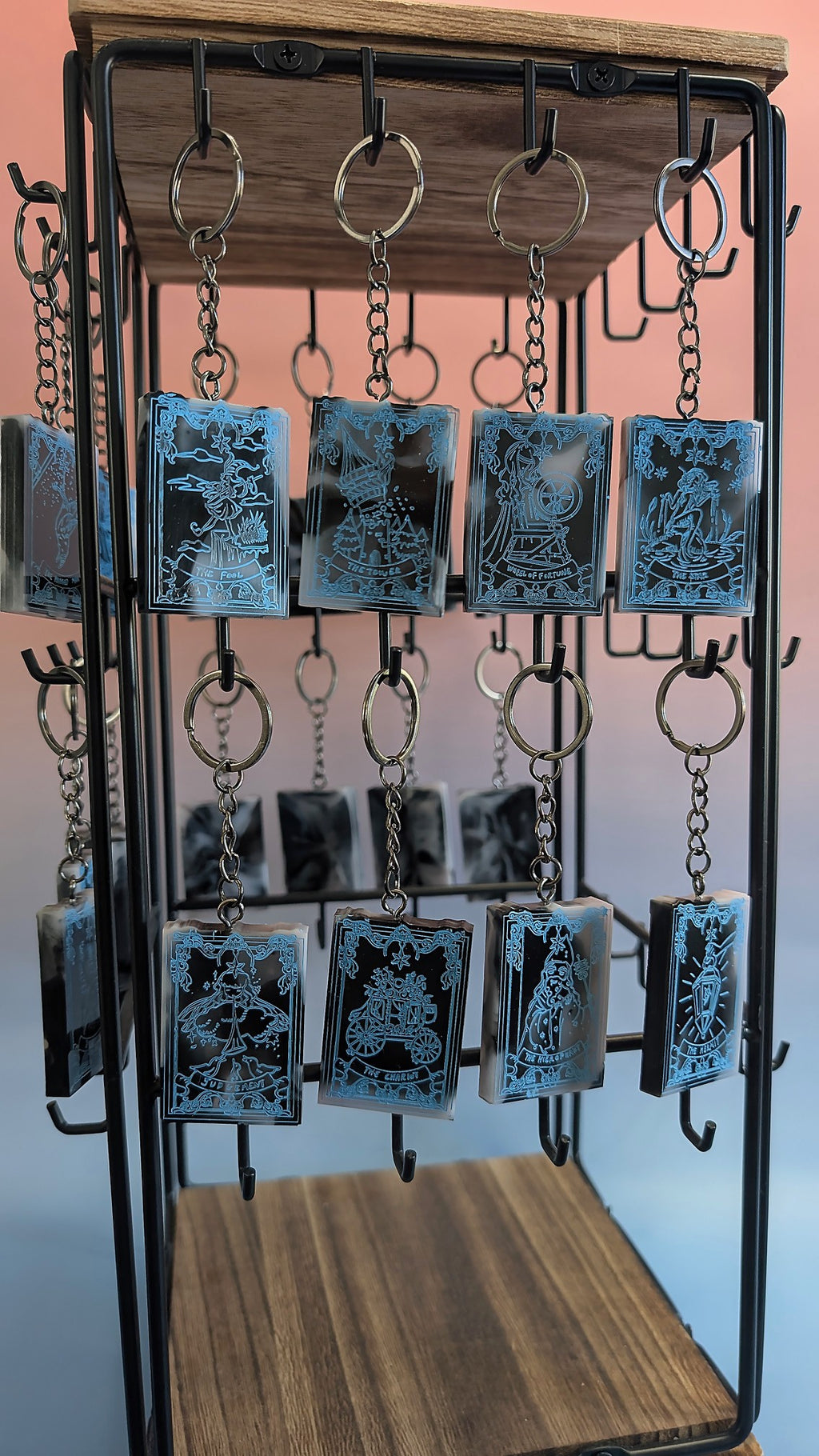 Resin keychains