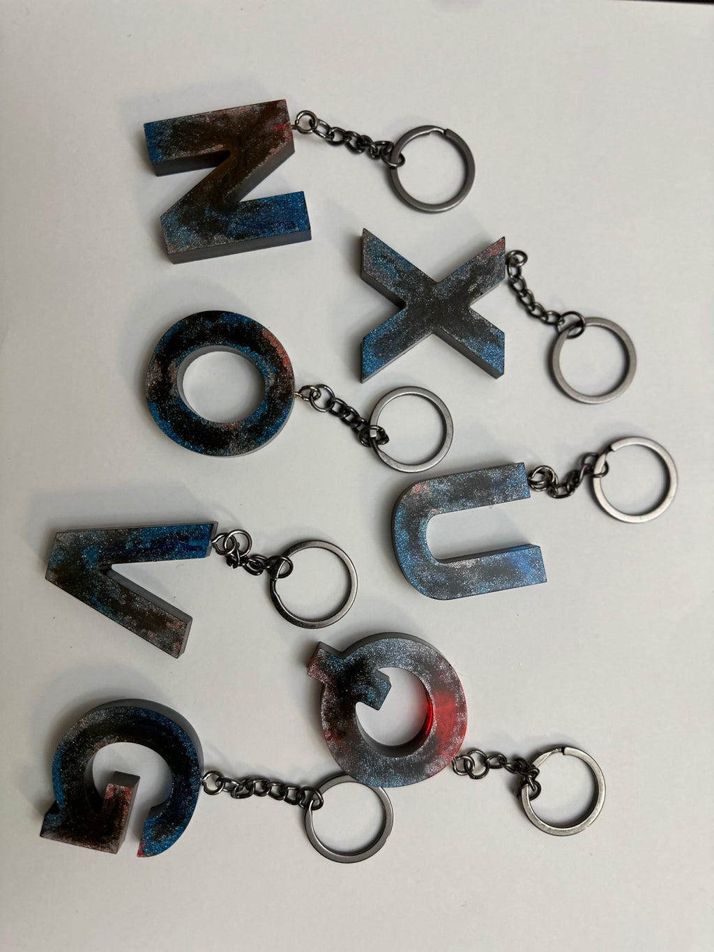 Resin keychain