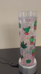 Snow-globe tumblers