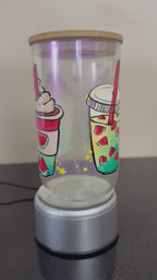 Snow-globe tumblers